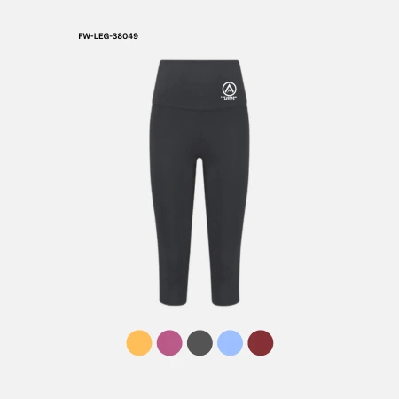 Custom Capri Leggings - The Apparel Artist - custom fitness wear manufacturers